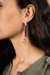 Boucles d'oreilles Scarlett en argent plaqué or