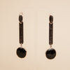 Boucles d'oreilles Dona noires