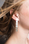 Boucles d'oreilles Scarlett en argent plaqué or