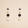 Boucles d'oreilles Anita Noir et Blanc