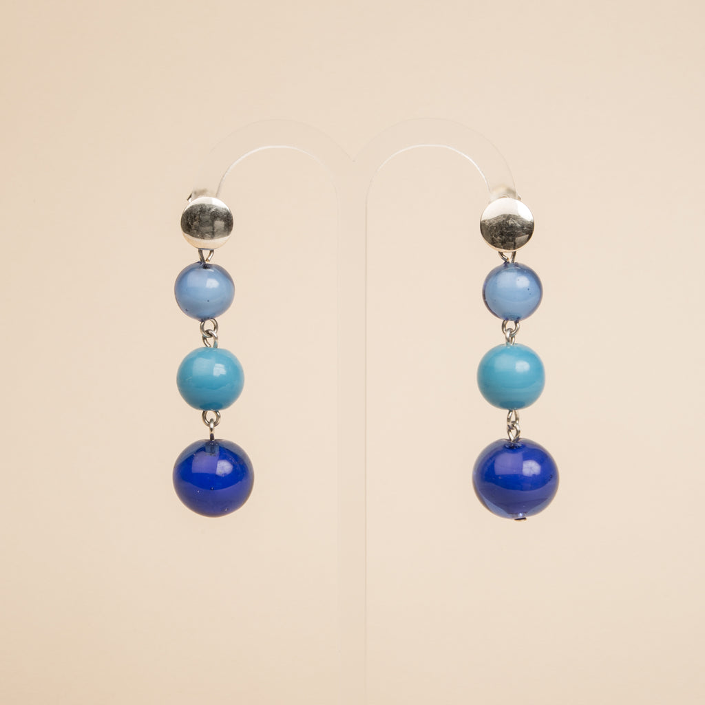 Boucles d'oreilles Anita bleu