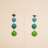 Boucles d'oreilles Anita Vert