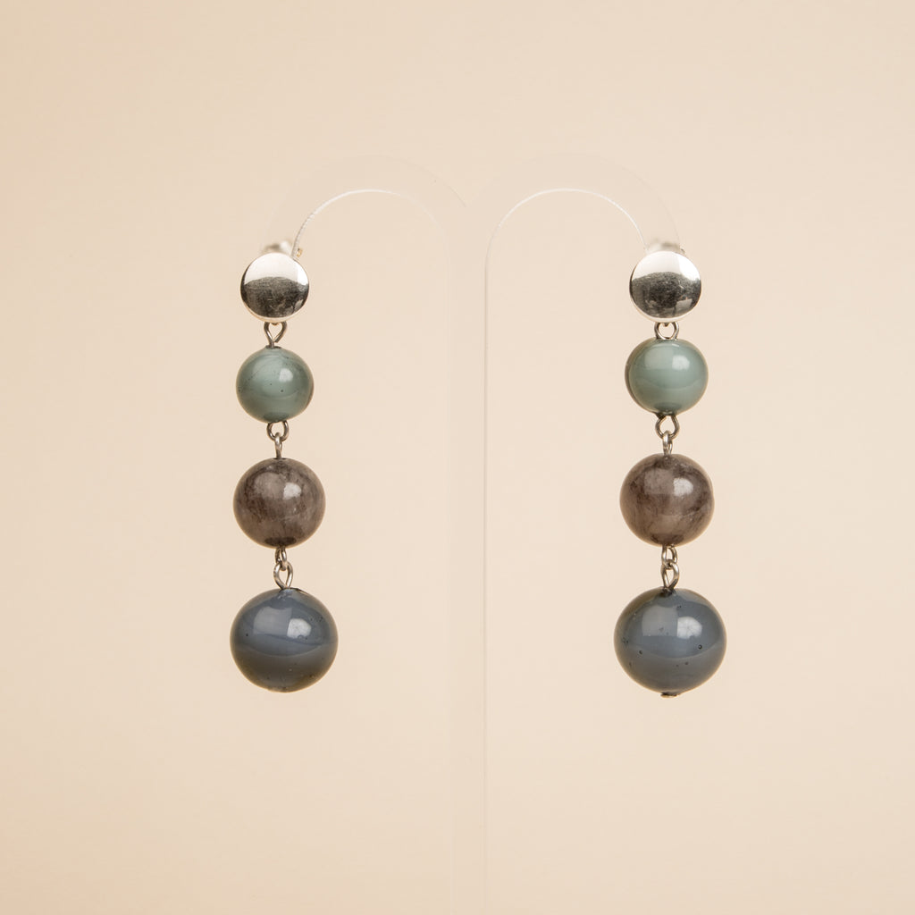 Boucles d'oreilles Anita Gris