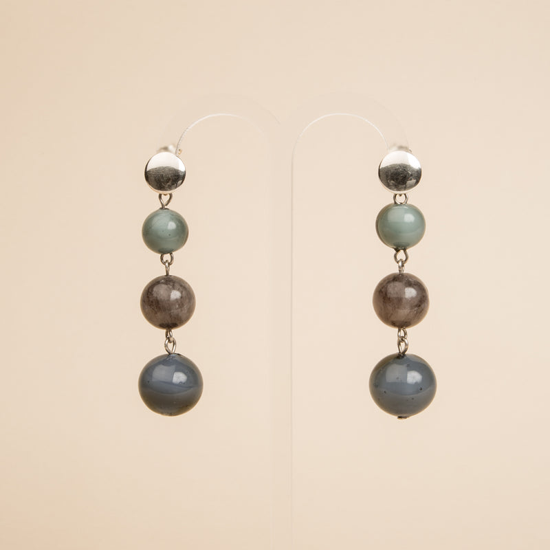 Boucles d'oreilles Anita Gris