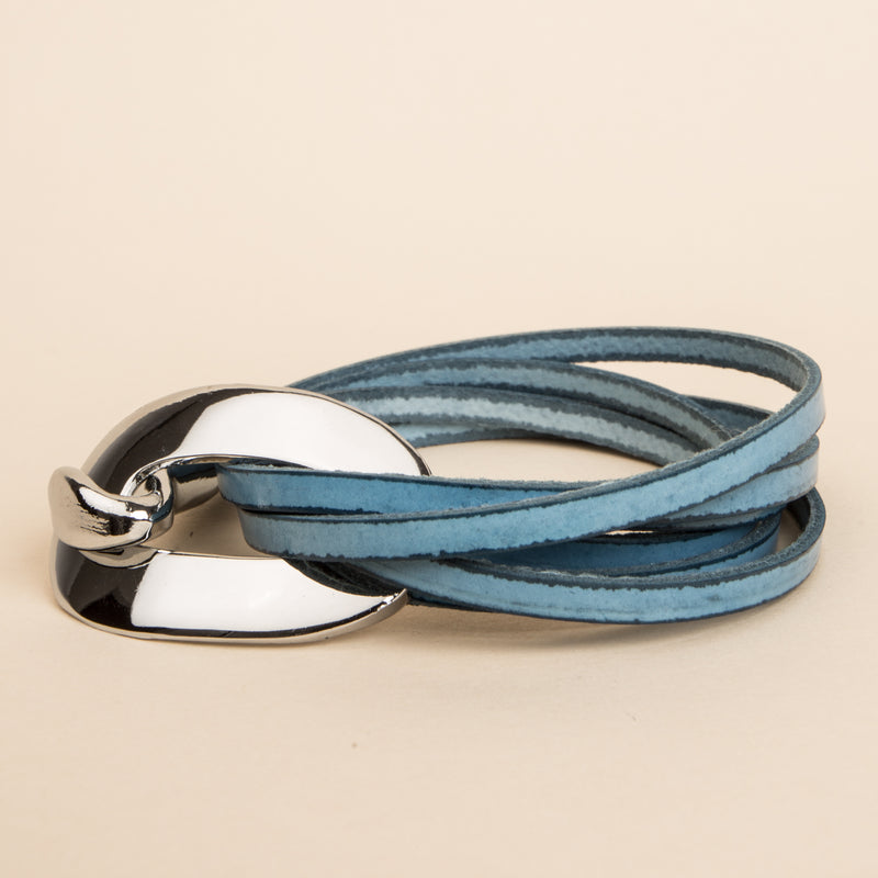 Bracelet Lora bleu jeans